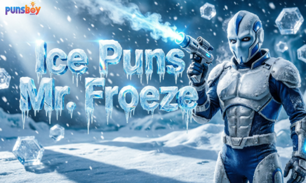 Ice Puns Mr. Freeze