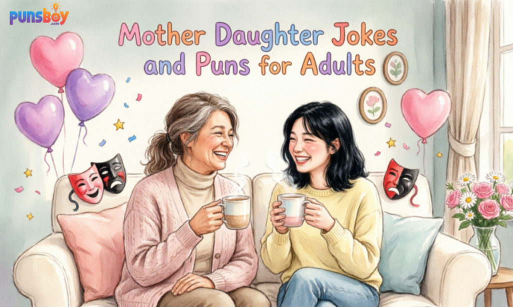 Mother Daughter Jokes and Puns for Adults