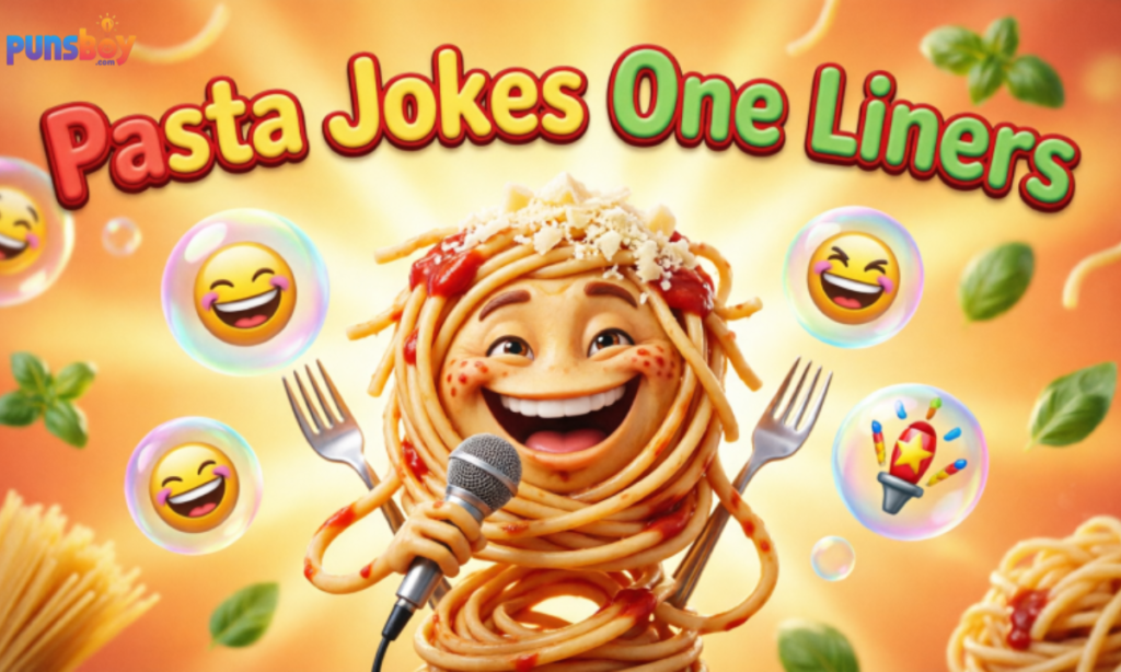 Pasta Jokes One Liners