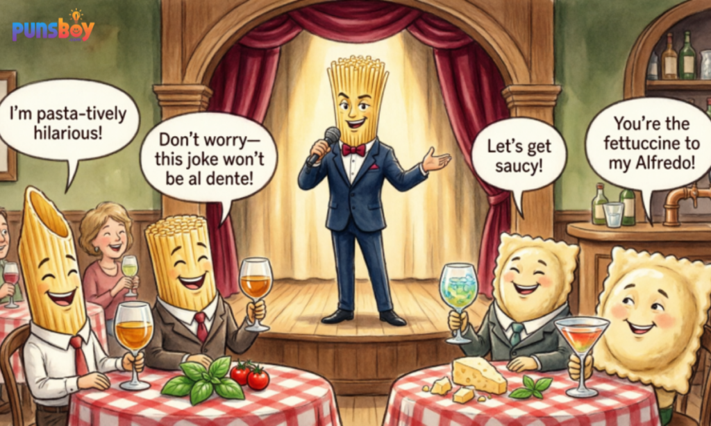 Pasta Jokes One Liners for Adults
