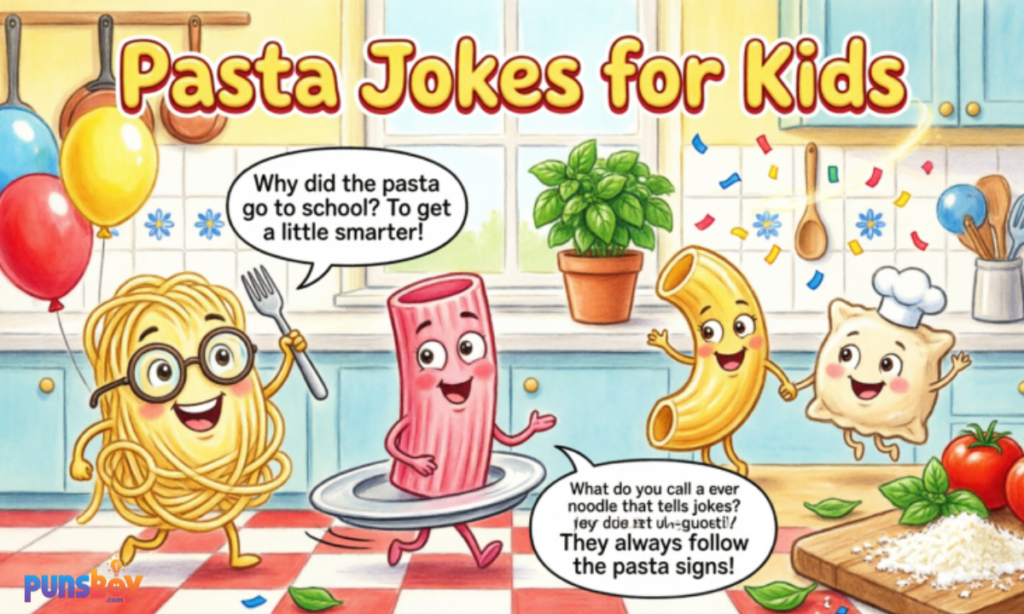 Pasta Jokes for Kids