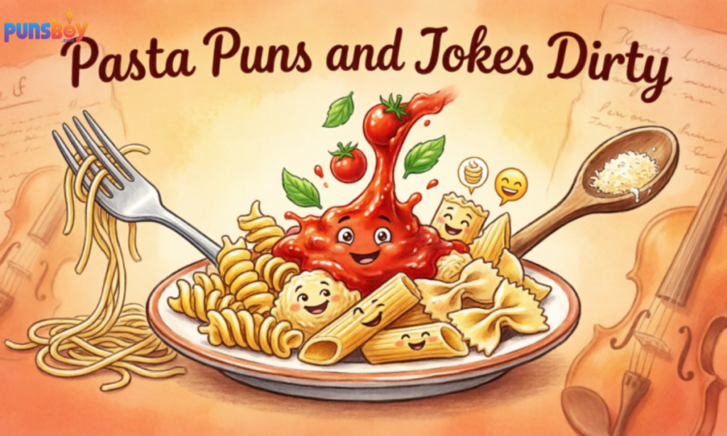 Pasta Puns and Jokes Dirty