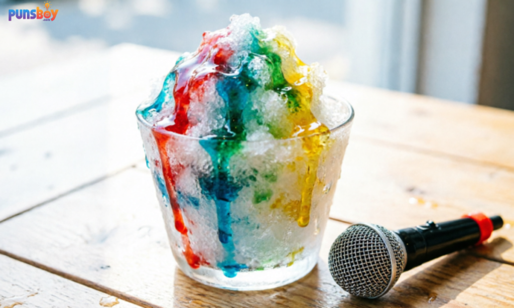 Shaved Ice Puns