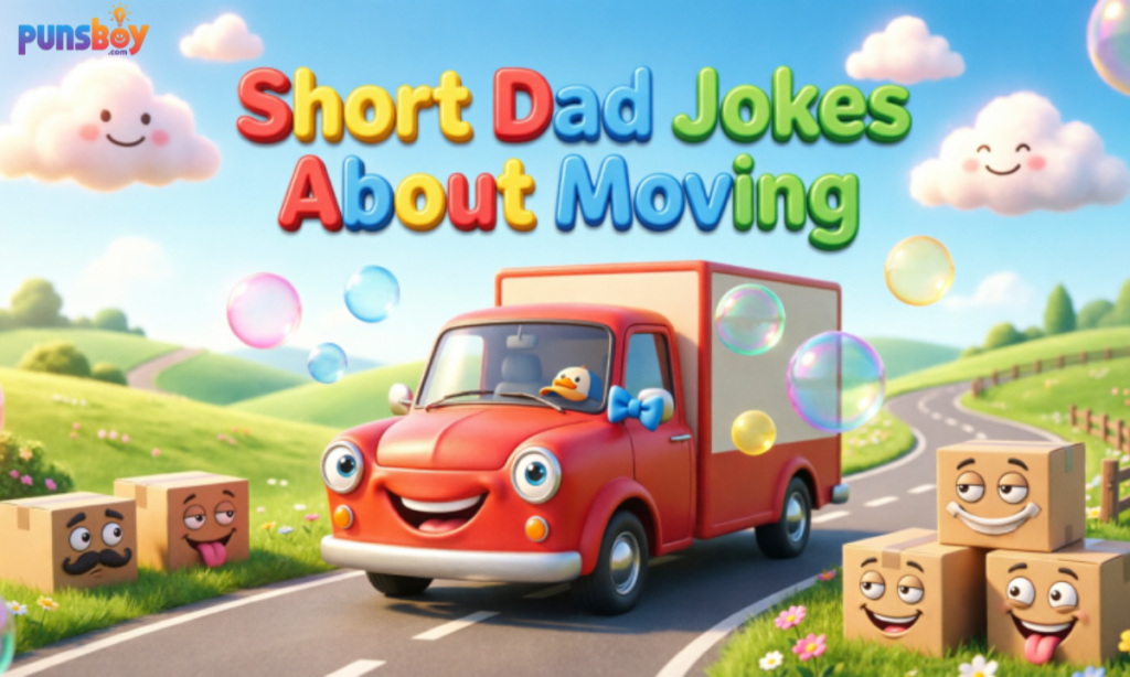Short Dad Jokes About Moving