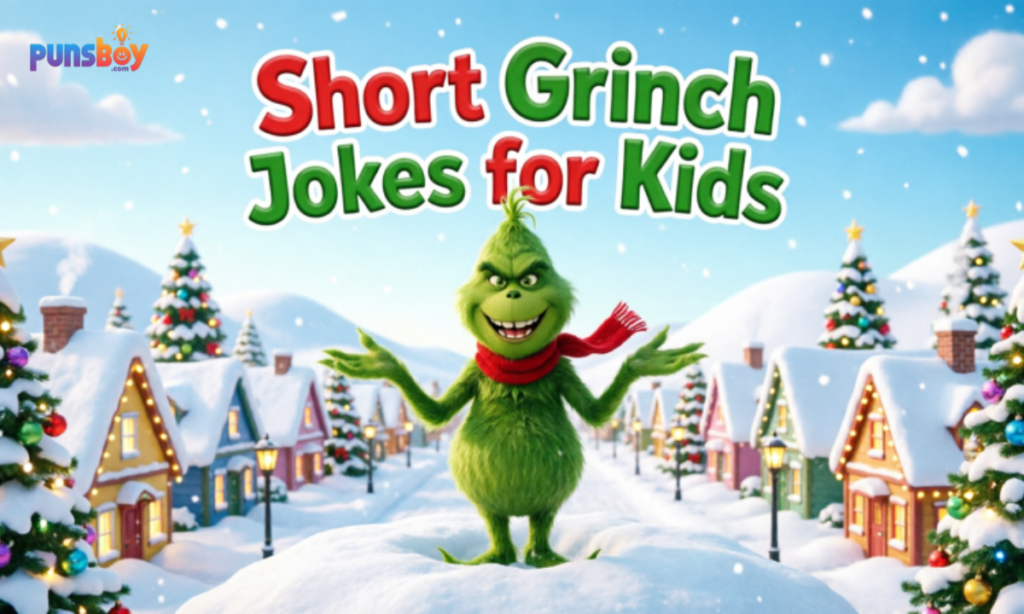 Short Grinch Jokes for Kids