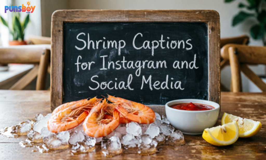 Shrimp Captions for Instagram and Social Media