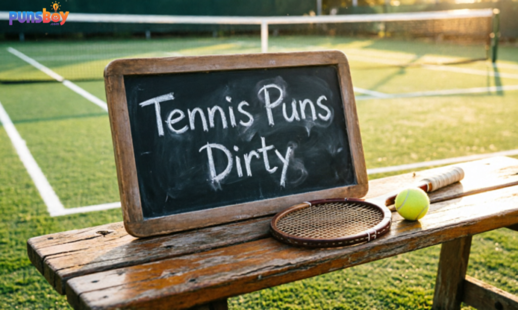 Tennis Puns Dirty