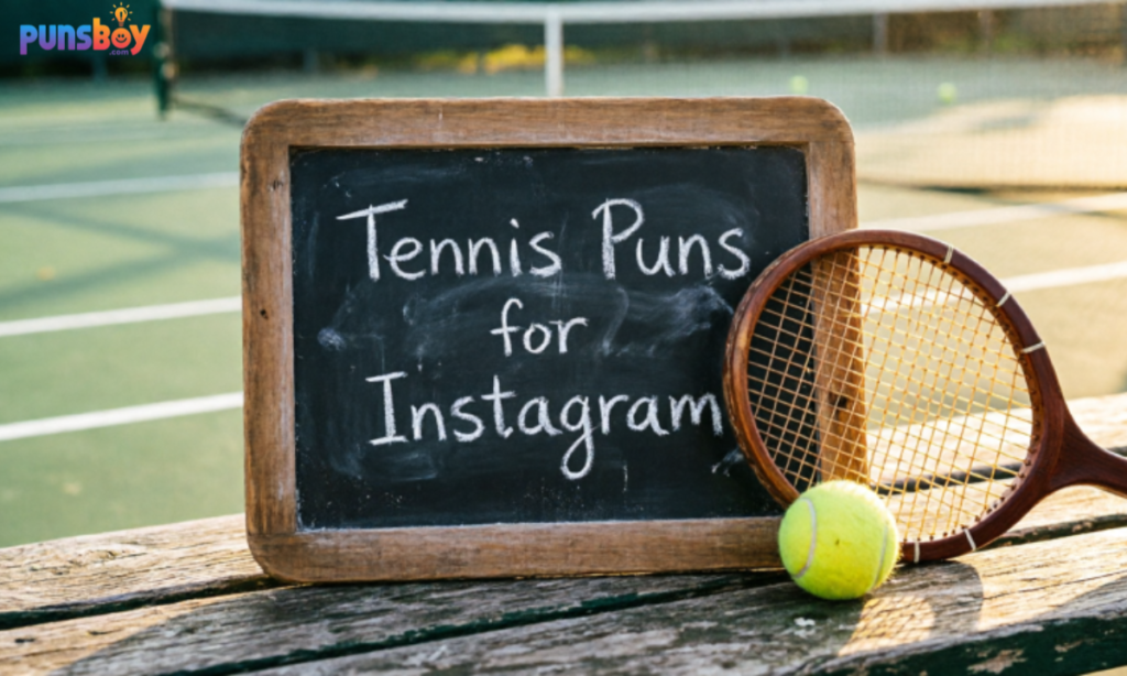 Tennis Puns for Instagram