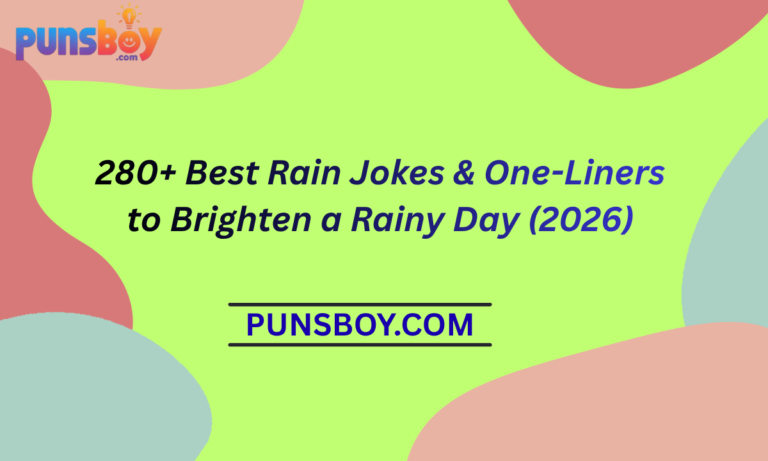 280+ Best Rain Jokes & One-Liners to Brighten a Rainy Day (2026)