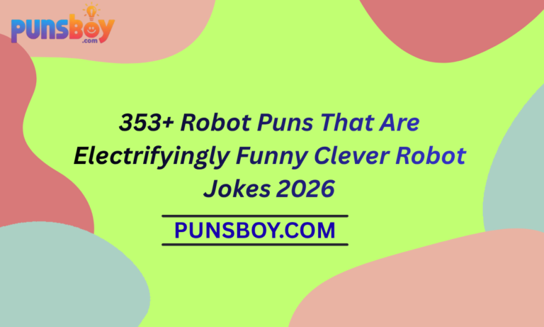 353+ Robot Puns That Are Electrifyingly Funny Clever Robot Jokes 2026