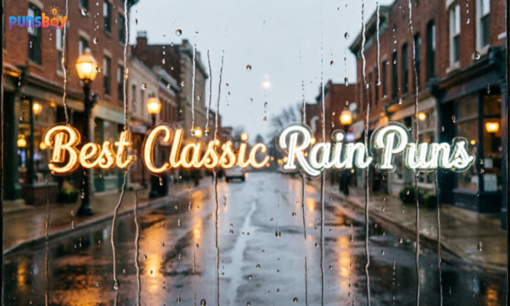 Best Classic Rain Puns