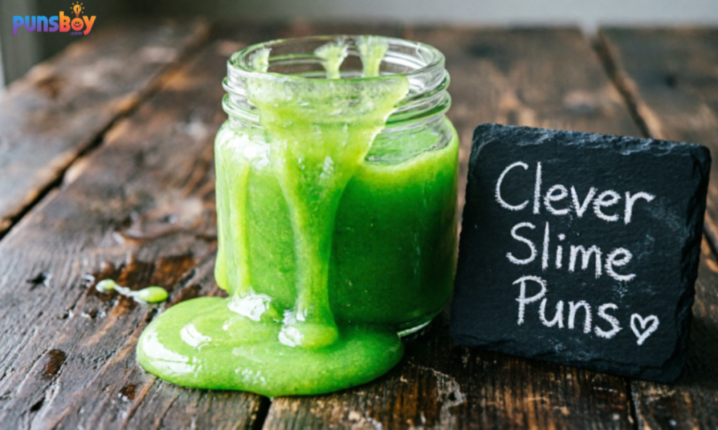 Clever Slime Puns
