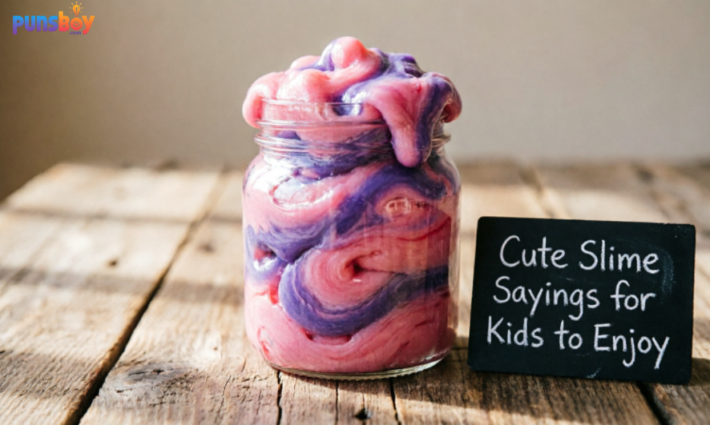Cute Slime Sayings for Kids to Enjoy