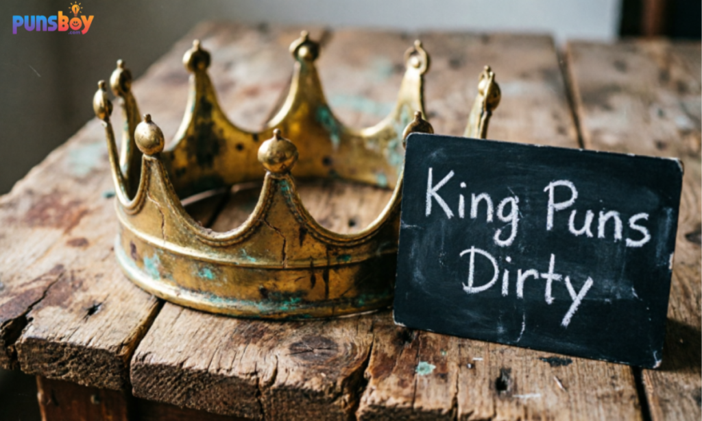 King Puns Dirty