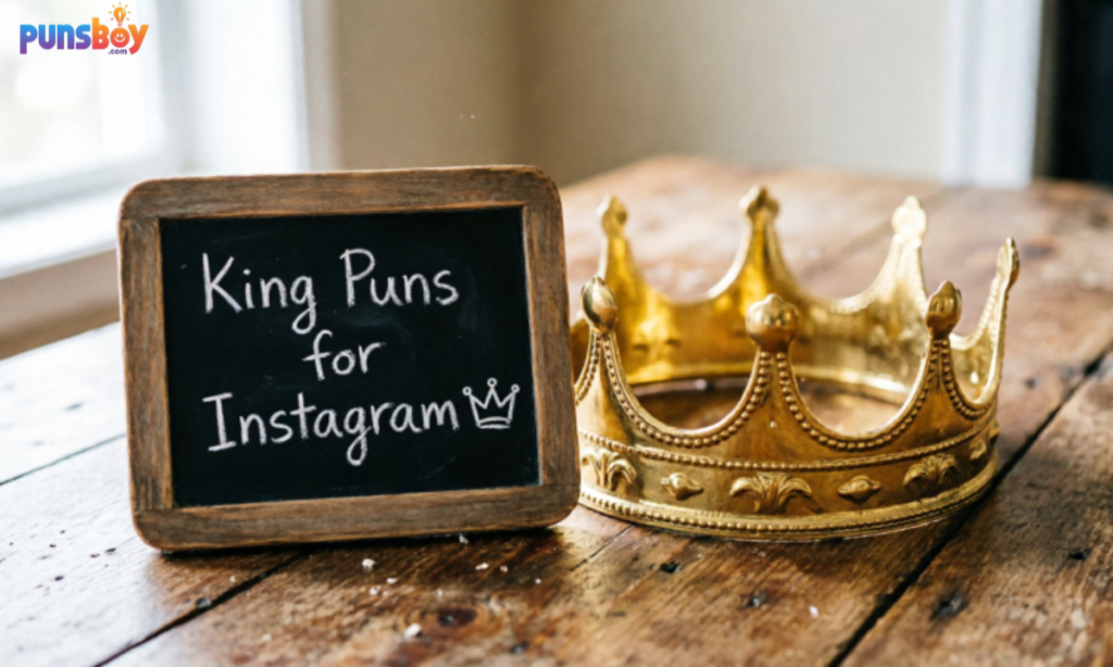King Puns for Instagram
