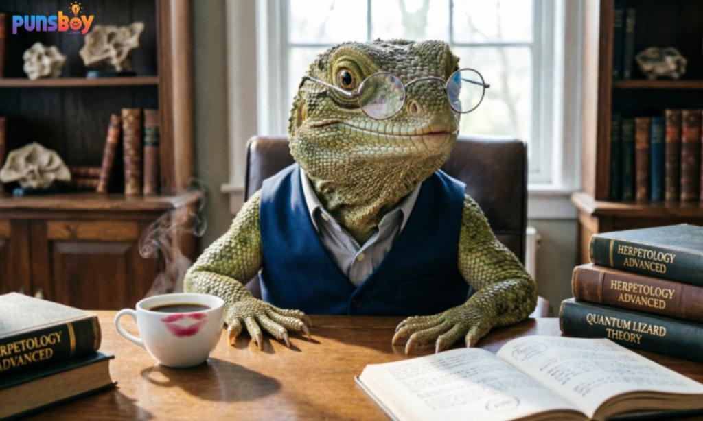 Lizard Jokes and Puns for Adults