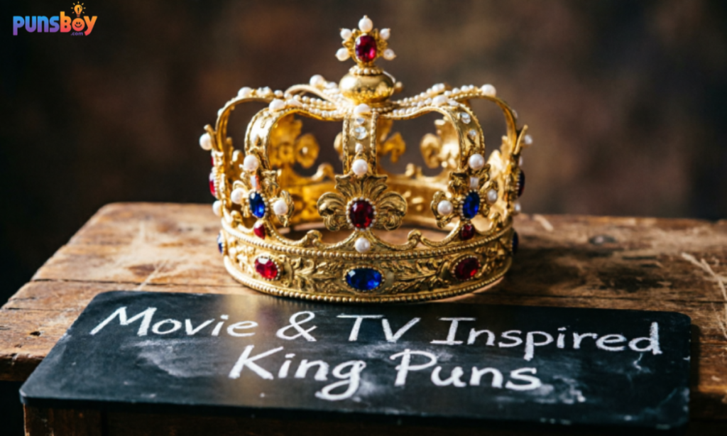 Movie & TV Inspired King Puns