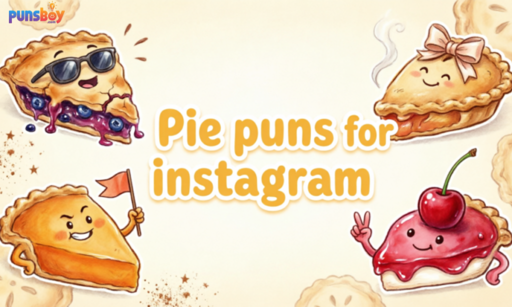 Pie puns for instagram
