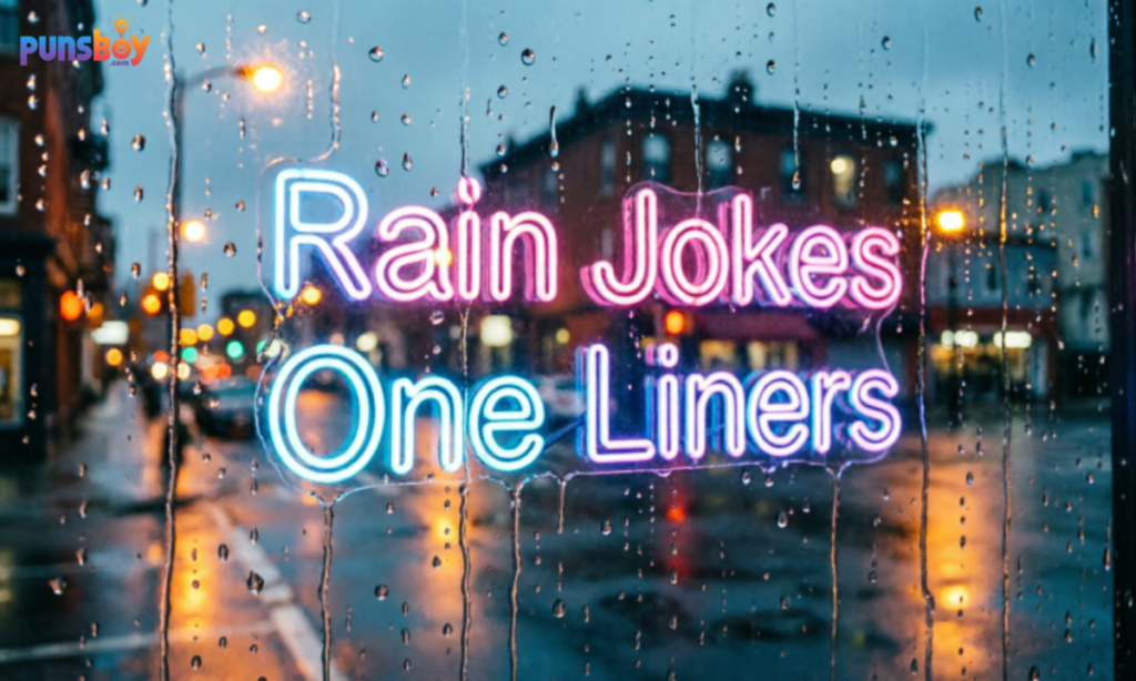 Rain Jokes One Liners