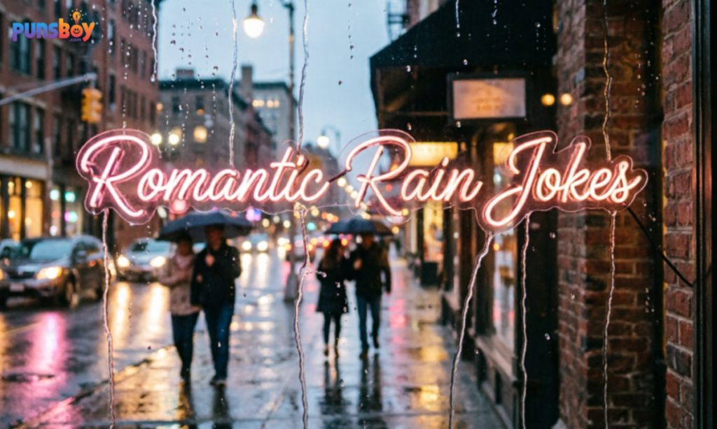 Romantic Rain Jokes