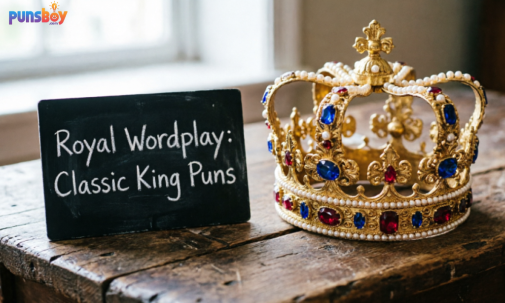 Royal Wordplay Classic King Puns