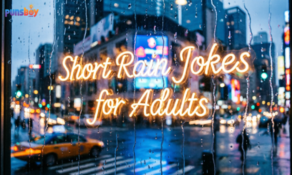 Short Rain Jokes for Adults