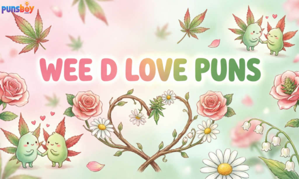Weed Love Puns