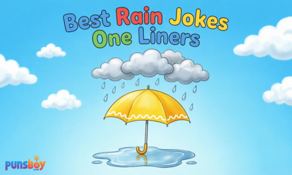 Best Rain Jokes One Liners