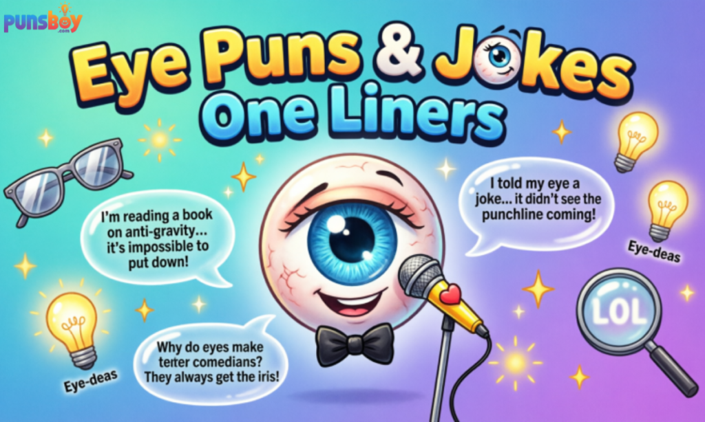 Eye Puns & Jokes One Liners