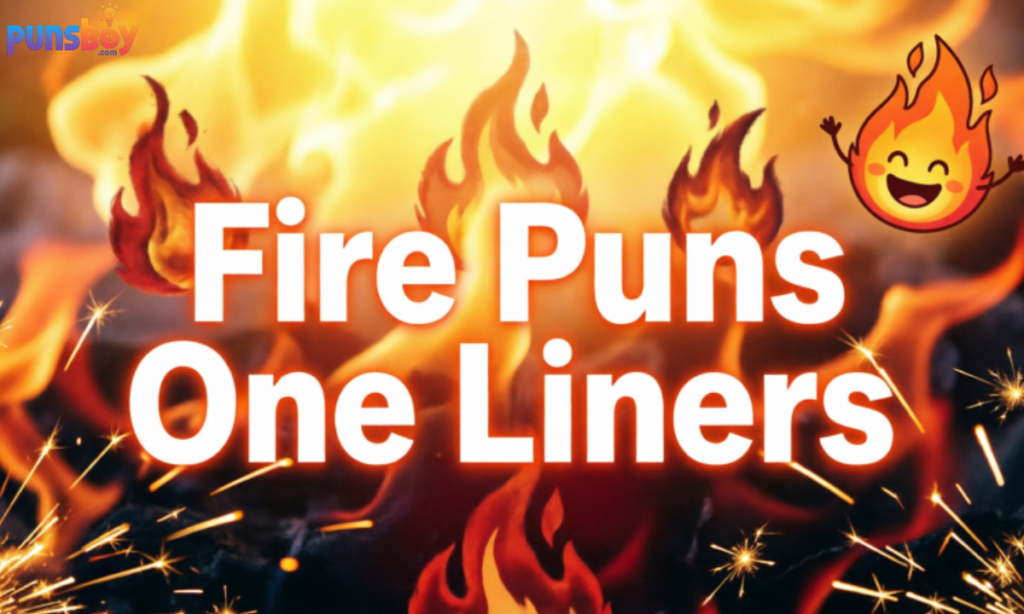 Fire Puns One Liners
