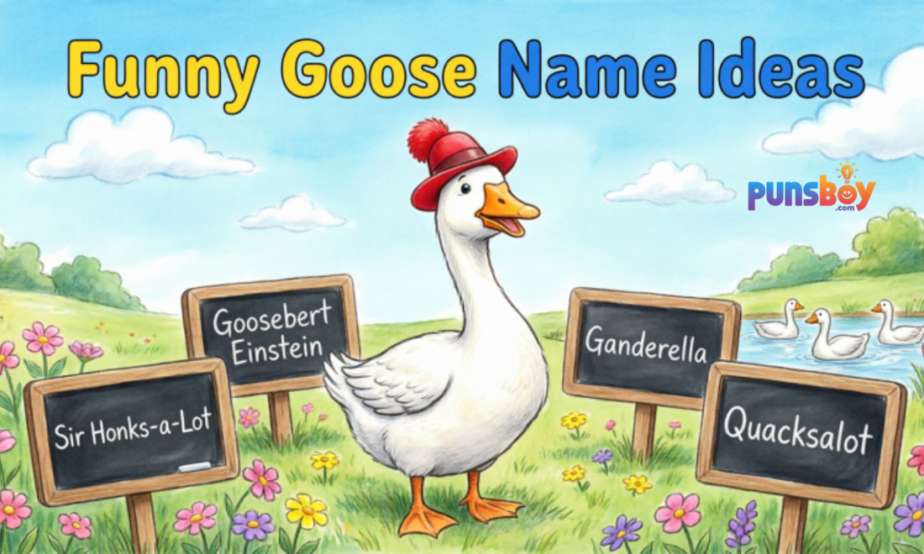Funny Goose Name Ideas