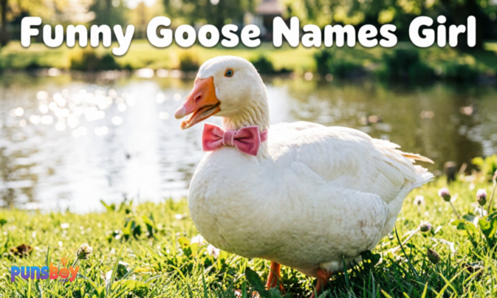 Funny Goose Names Girl